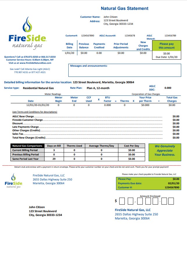 Minol USA business utility bill 